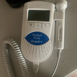 Pocket fetal Doppler